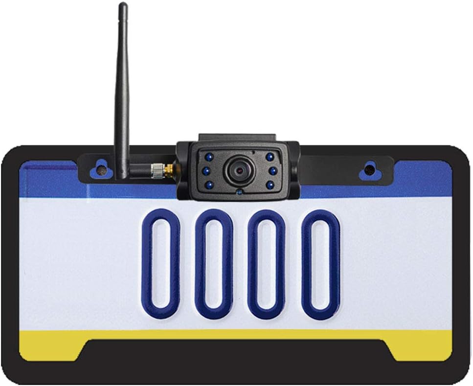 Wireless 720P License Plate Rear View Camera U431576