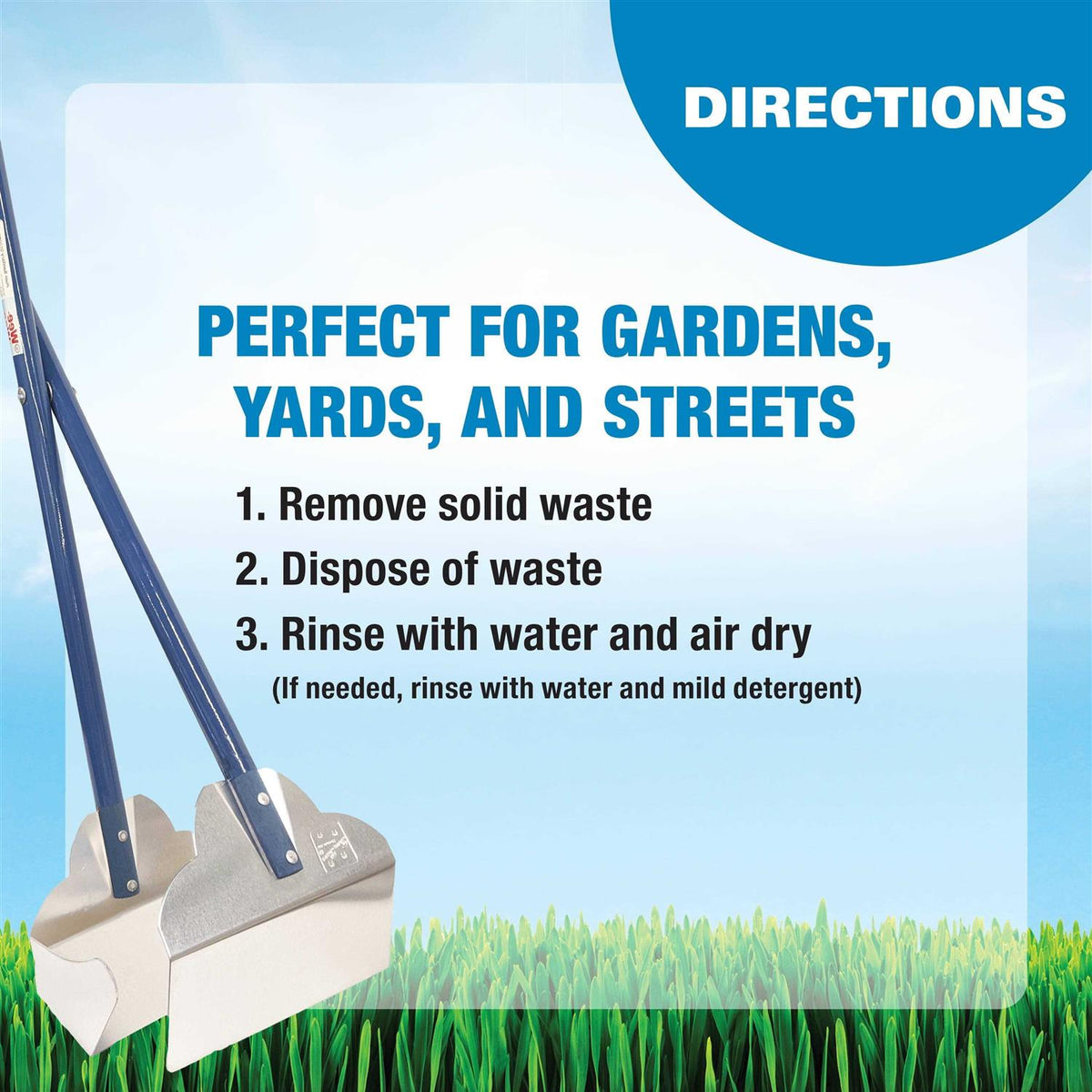 Plain Sanitary Pooper Scooper X416