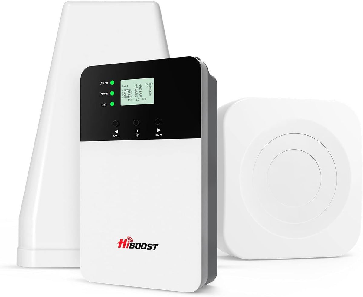 Cell Phone Signal Booster with Antenna, Up to 6000 SqFt, 5G 4G LTE F3106