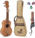 Mahogany Soprano Ukulele Bundle with Padded Gig Bag Y508