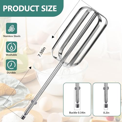 Hand Mixer Replacement Beaters X310
