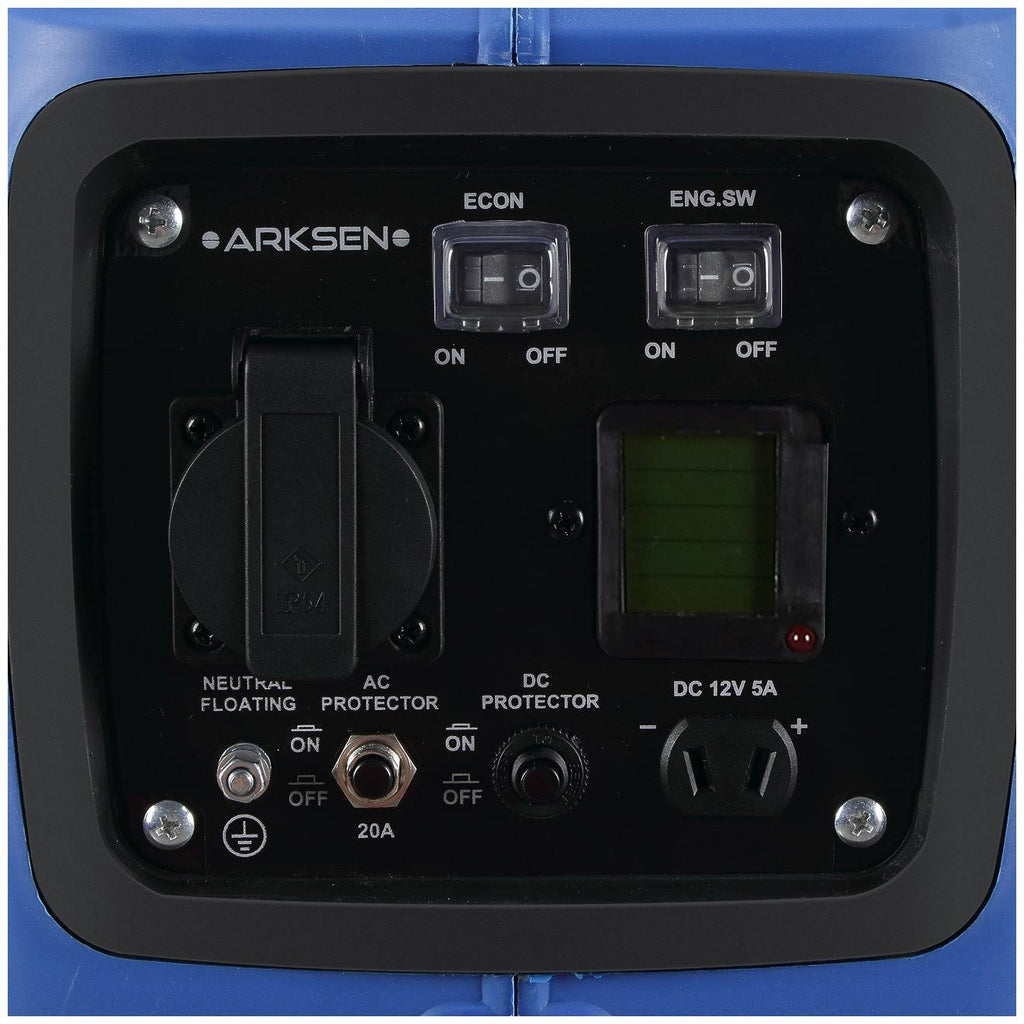 Portable Gas Powered Inverter Generator 1250 Watts V5139