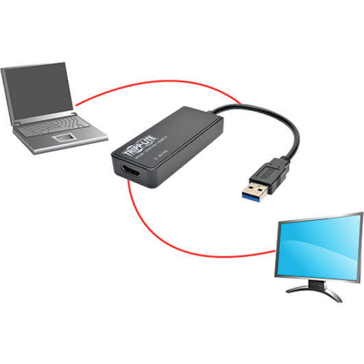 USB 3.0 to HDMI Dual Monitor Adapter 1080p H1106