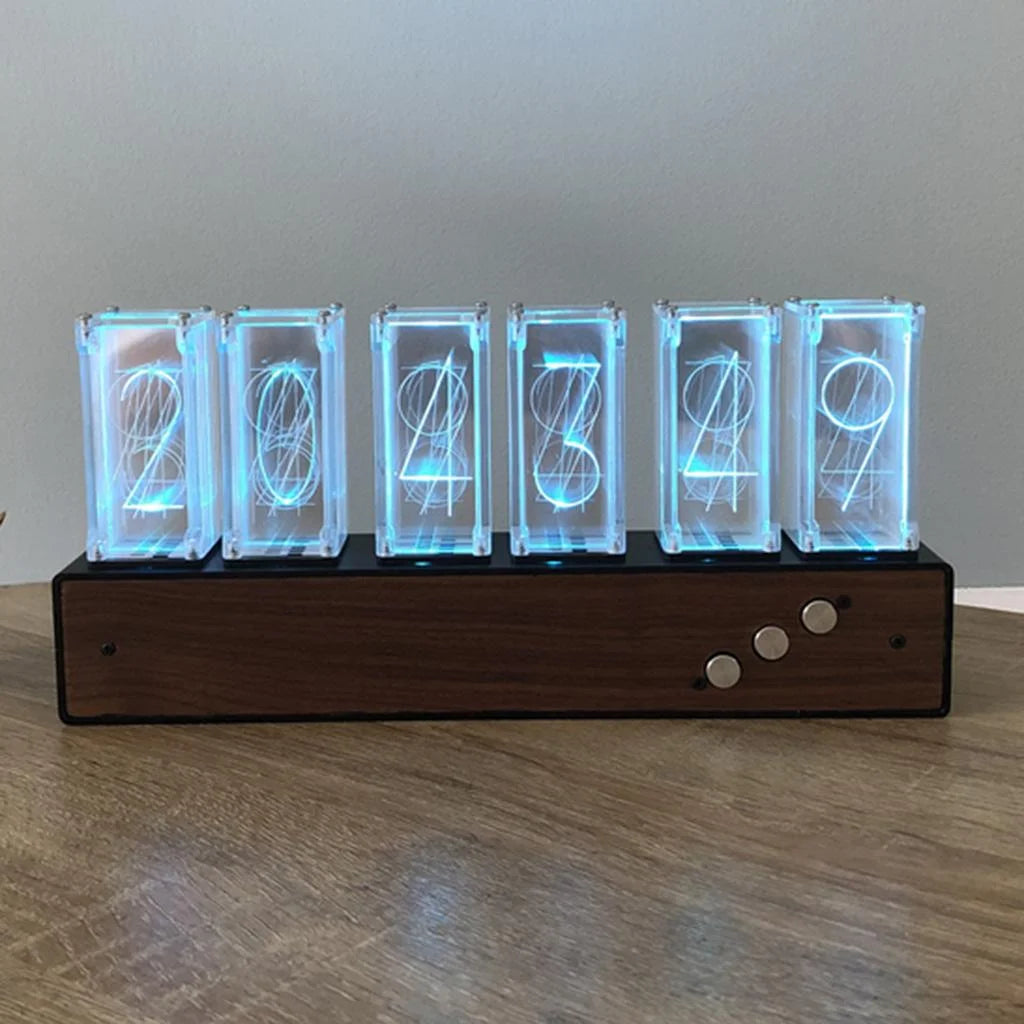 LED Nixie Clock Digital Tube Clock P516