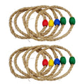 Natural Rope Ring Toss Wooden Toy Beach Toys U293684