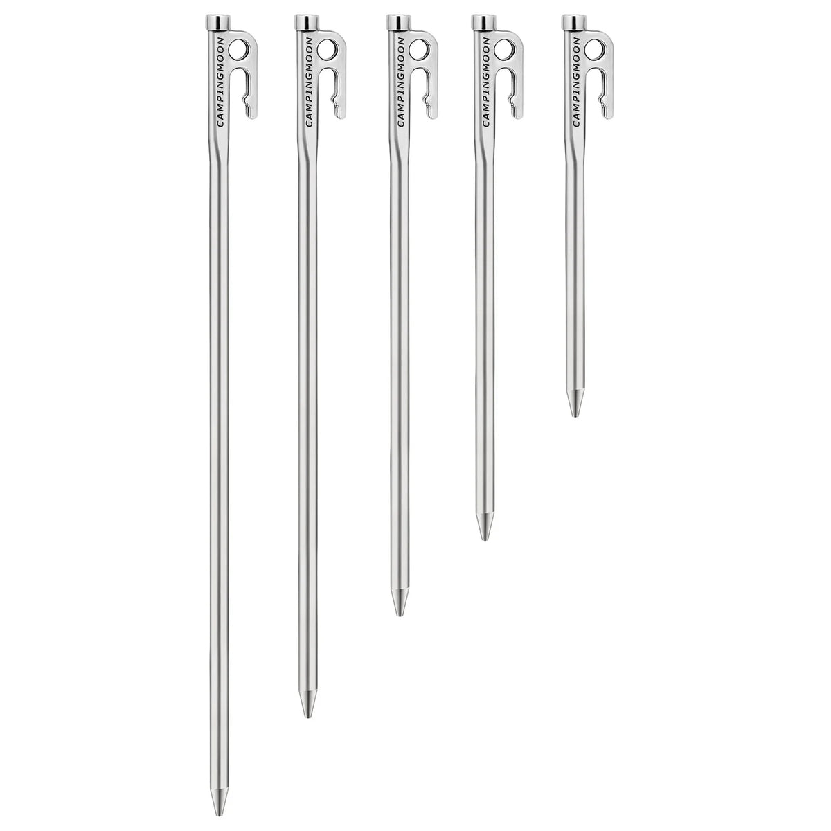 Steel Tent Stake with Hook and Hole Design I335427