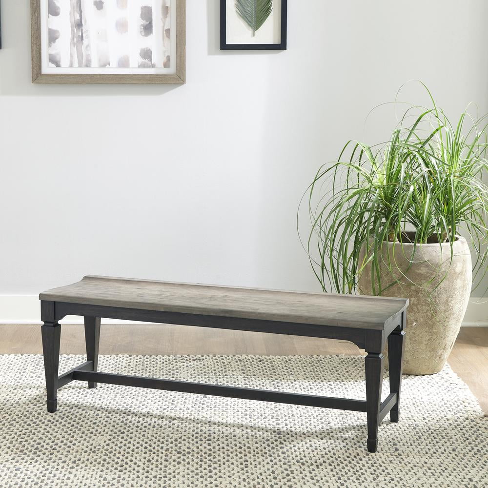 Wood Seat Bench X24904