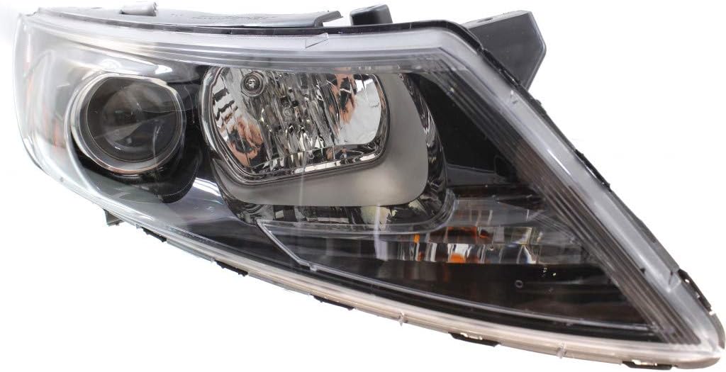 For Kia Optima Headlight 2011 Passenger Side Halogen E525156