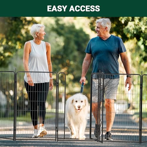 40 inch 18 Ft 8 Panels Heavy Duty Metal Dog Playpen P668