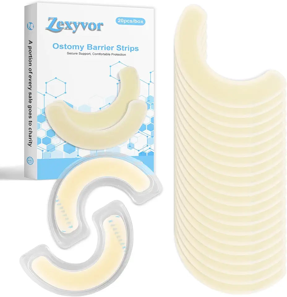 20PCS Hydrocolloid Ostomy Barrier Strips Z456
