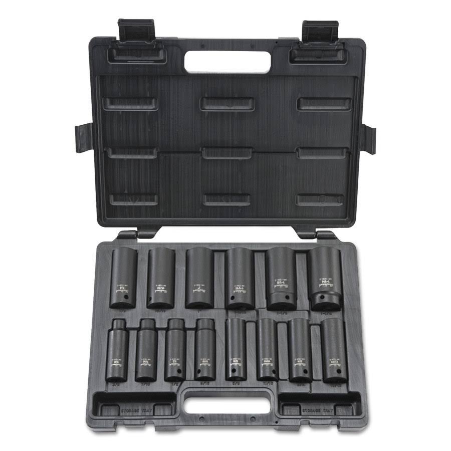 1/2 in 6 Point Impact Socket Sets Y6375