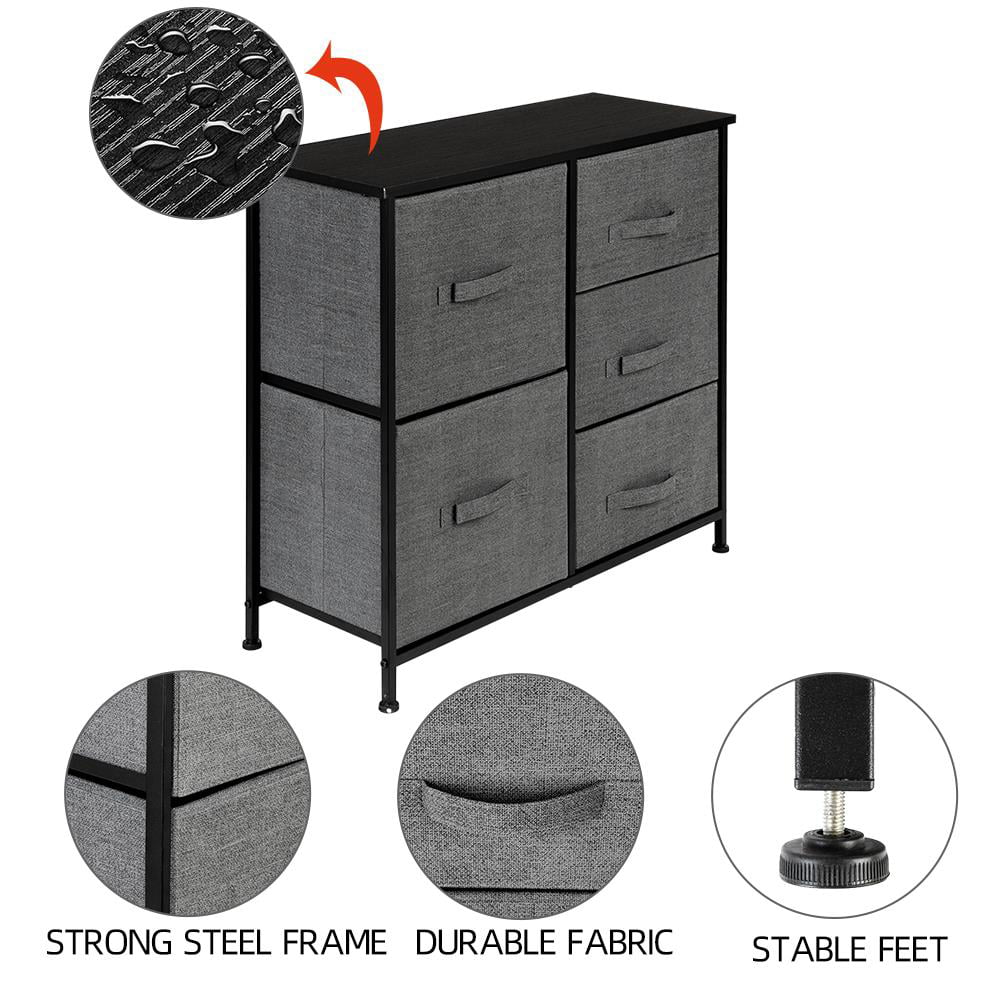 5 Drawer Storage Dresser T391621