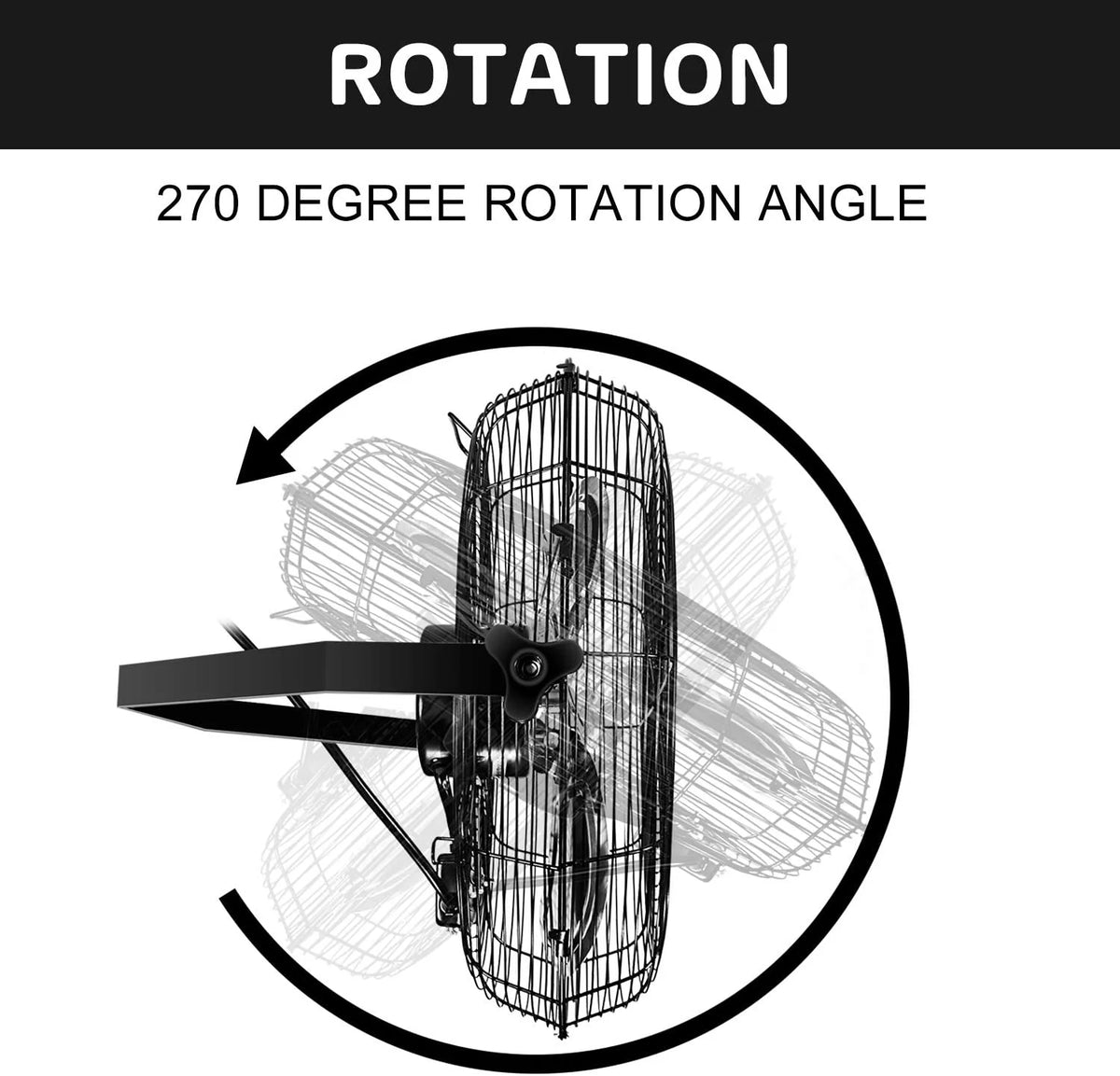 18'' 3 Speed Metal Ventilation Fan 2-Pack F5922