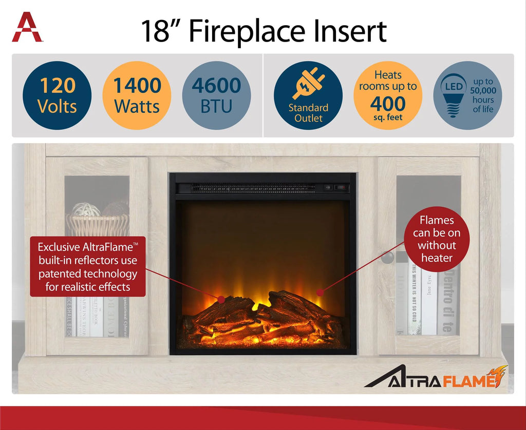 65" Console Fireplace R395513