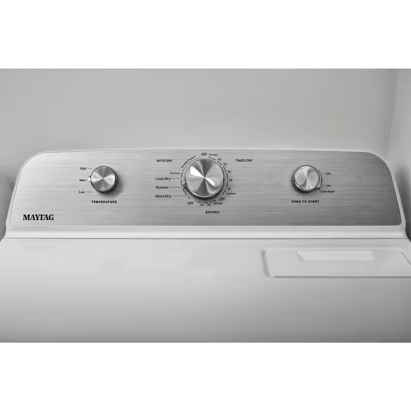 7.0 cu. ft. Vented Electric Dryer in White T259