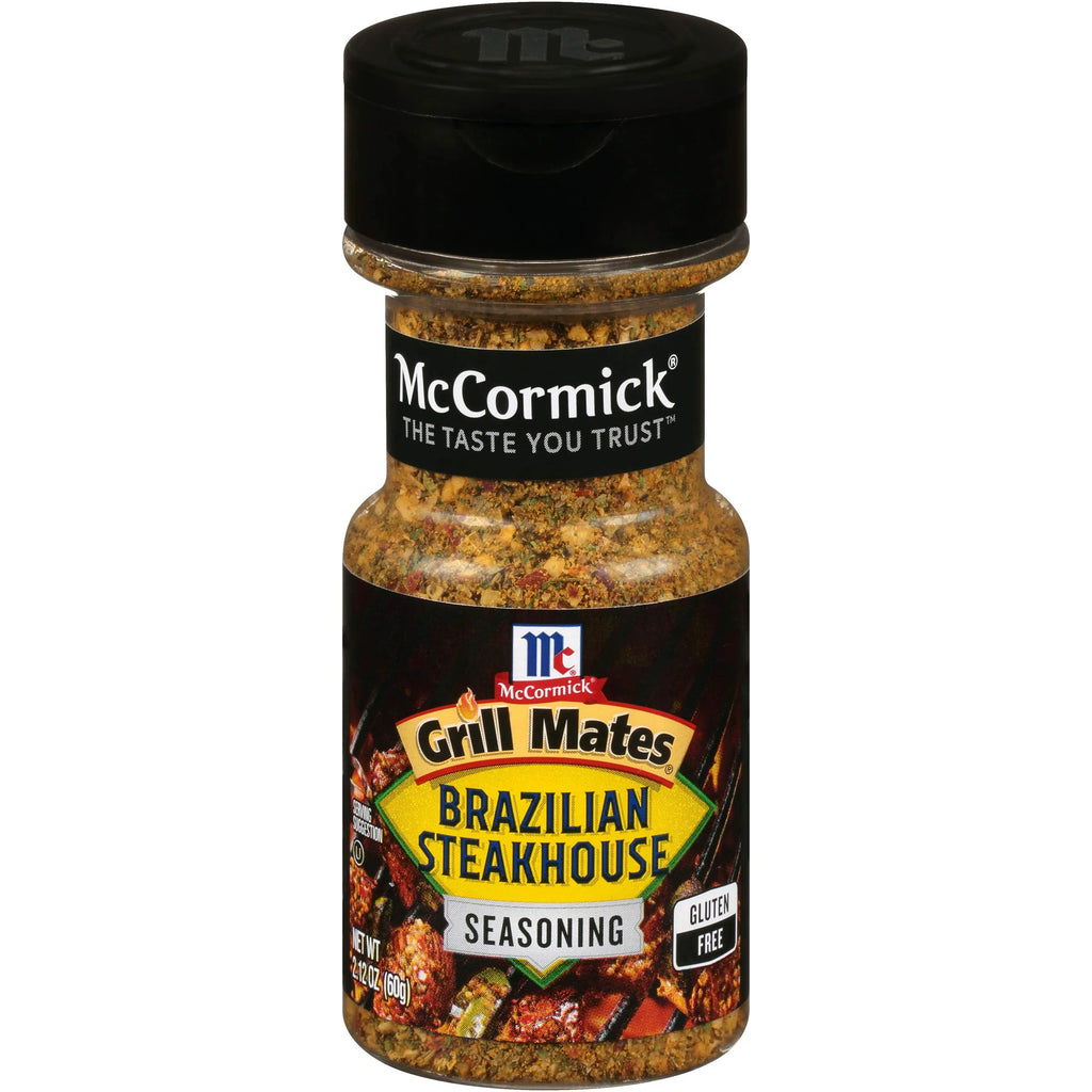 Brazilian Steakhouse Seasoning 2.12 Ounce Bottle Pack Of 5 K164