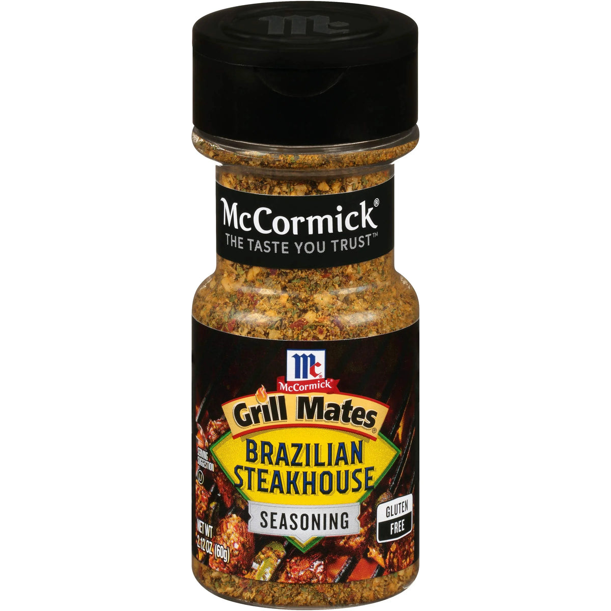 Brazilian Steakhouse Seasoning 2.12 Ounce Bottle Pack Of 5 K164