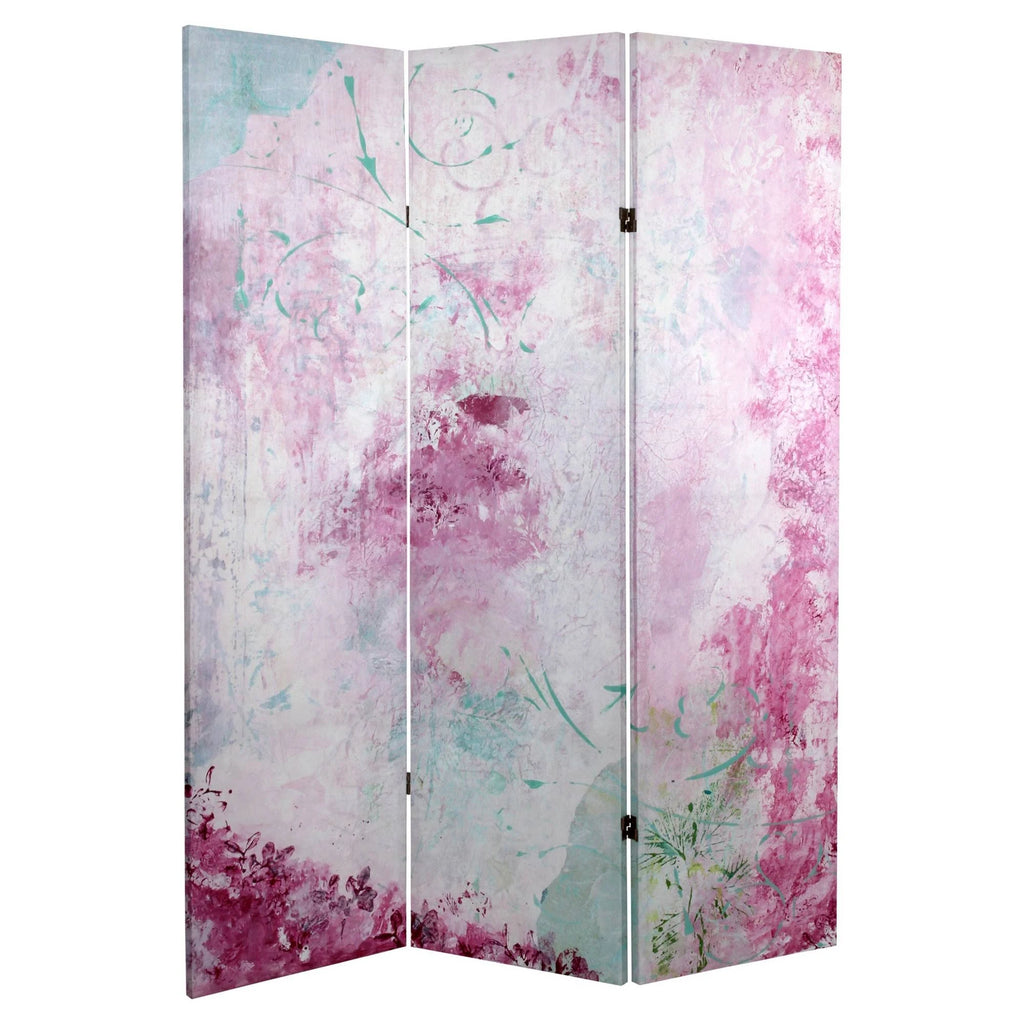 Pink Canvas Room Divider H71655