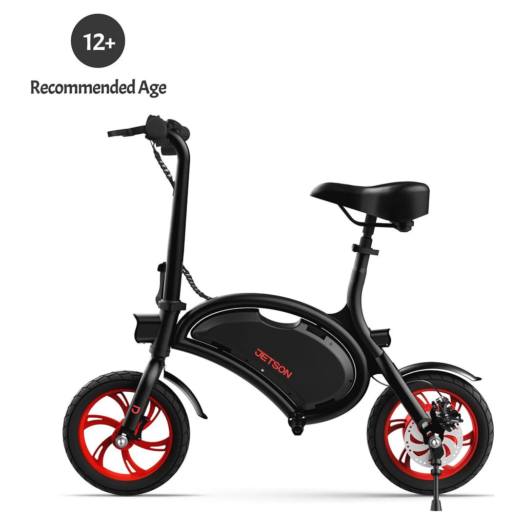 Folding Electric Ride-On with Twist Throttle, Black Y8840