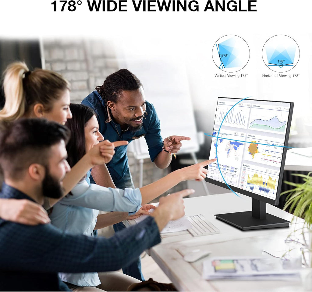 24 inch IPS FHD 1080p LED Monitor, 75Hz, Black F4464