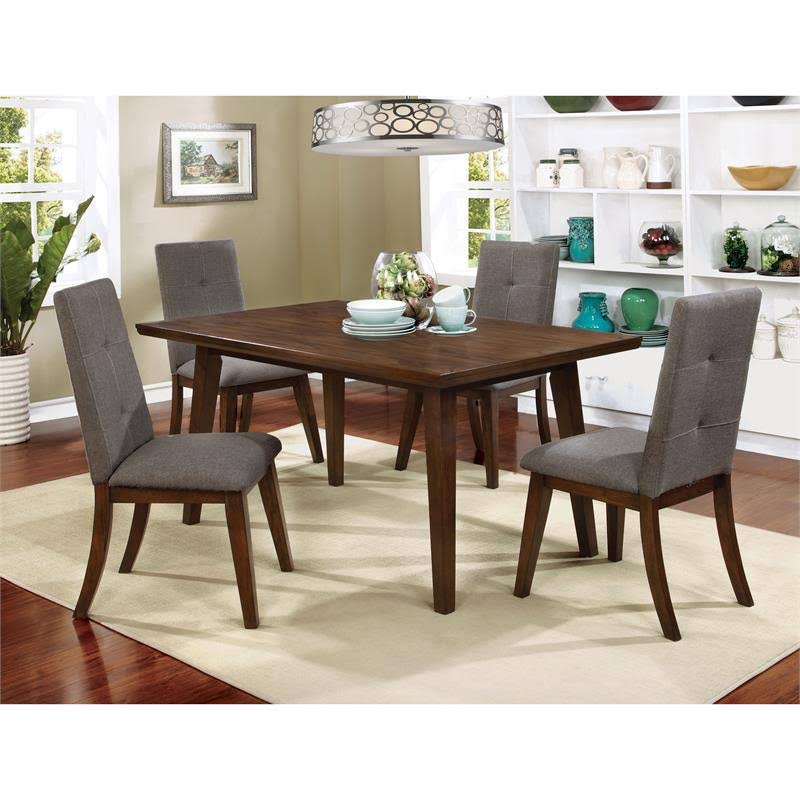 Walnut Rectangle Wood Dining Table G360852