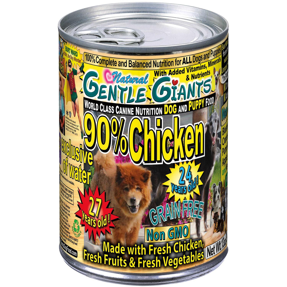 Grain Free Wet Dog Food Chicken Q226202