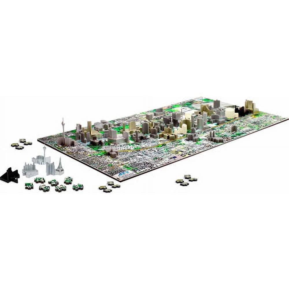 4D Las Vegas Cityscape Time Puzzle N660