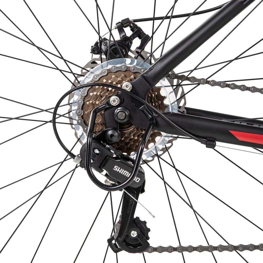 27.5 in. Black and Red Mountain Bikes X47379