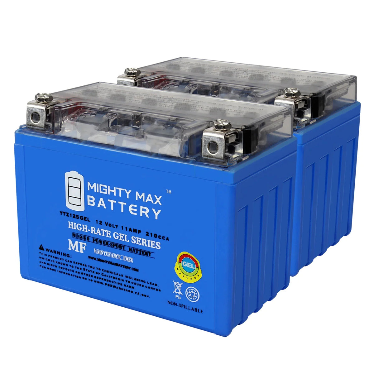 12V 11Ah GEL Replacement Battery 2 Pack J25648