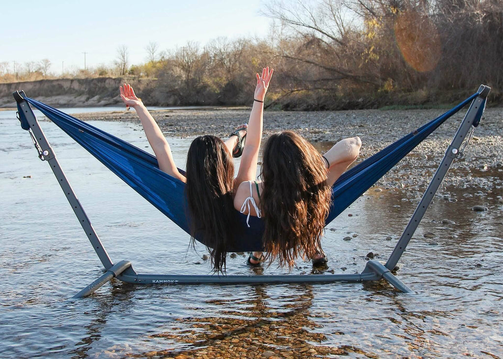 Gray Hammock Stand J673