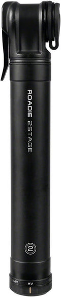 Roadie Mini Pump, 2Stage, 160psi, Black U3459