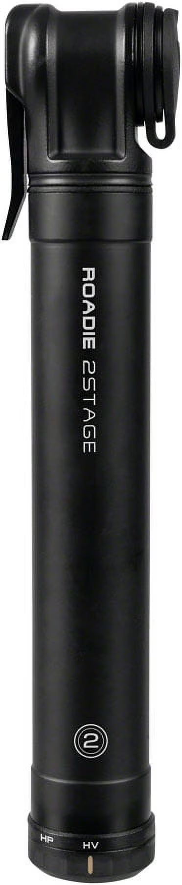 Roadie Mini Pump, 2Stage, 160psi, Black U3459