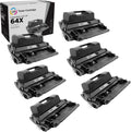 6-Pack Black High Yield Toner Cartridge T62522