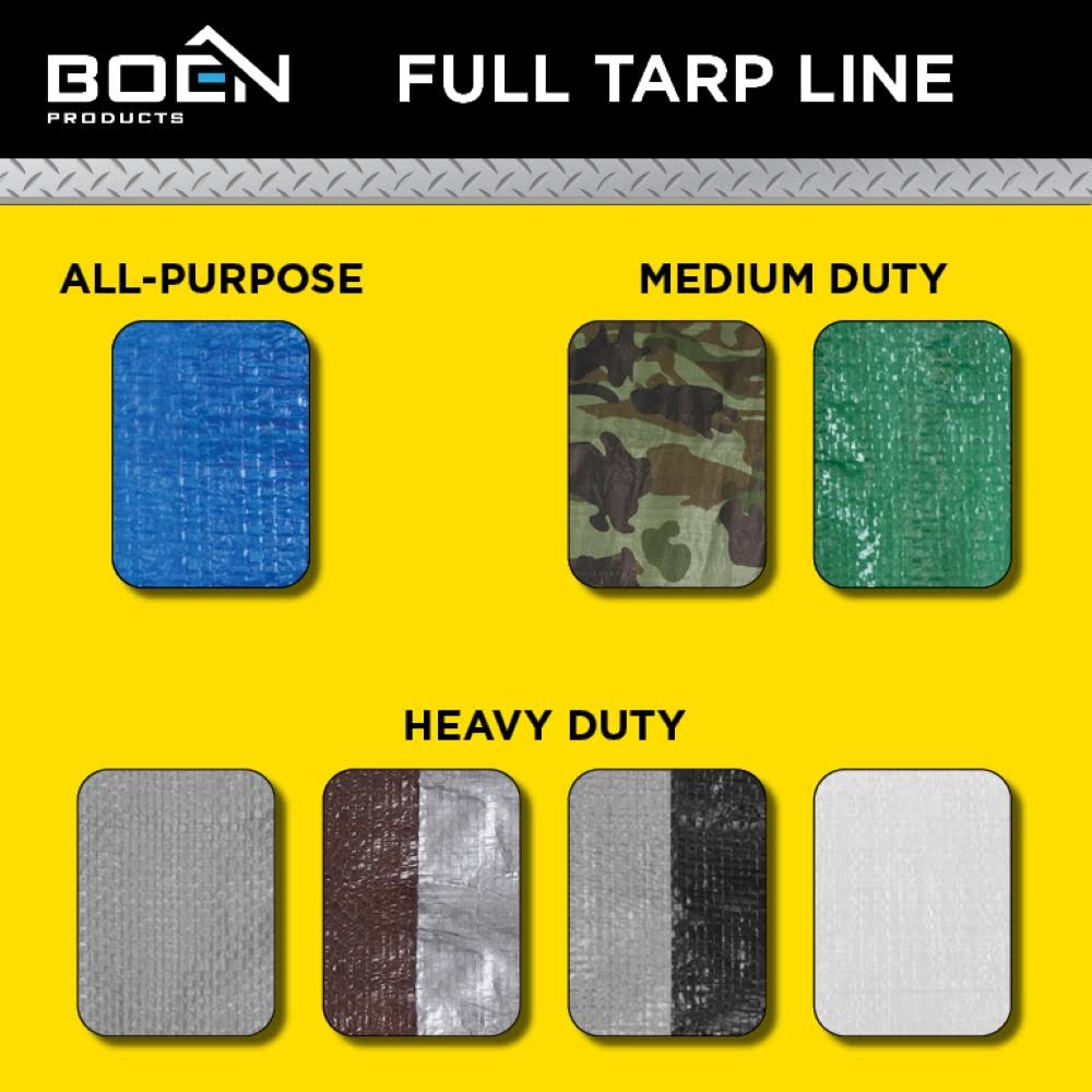 Silver 20 ft. W x 30 ft. L Tarp S159092