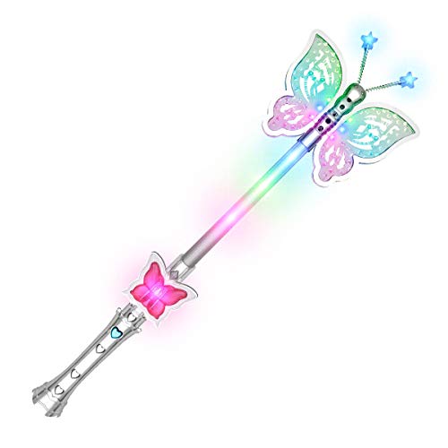 Light Up LED Butterfly Wand U853