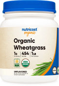Organic Wheatgrass Powder 1 LB Non-GMO Superfood L528