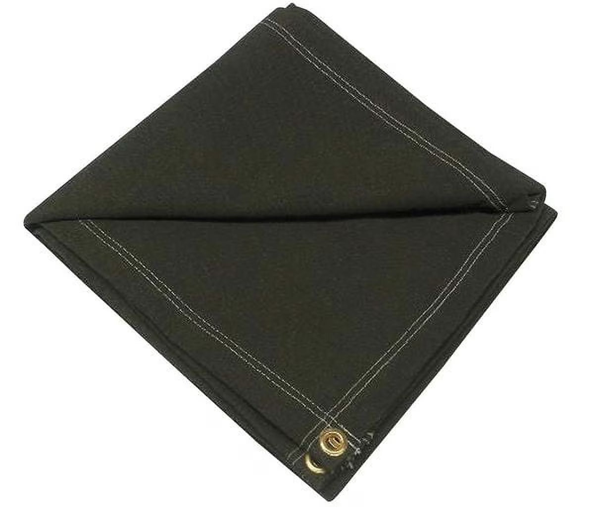 Green Cotton Canvas Tarp 8 x 10 ft 20 Mil D2393