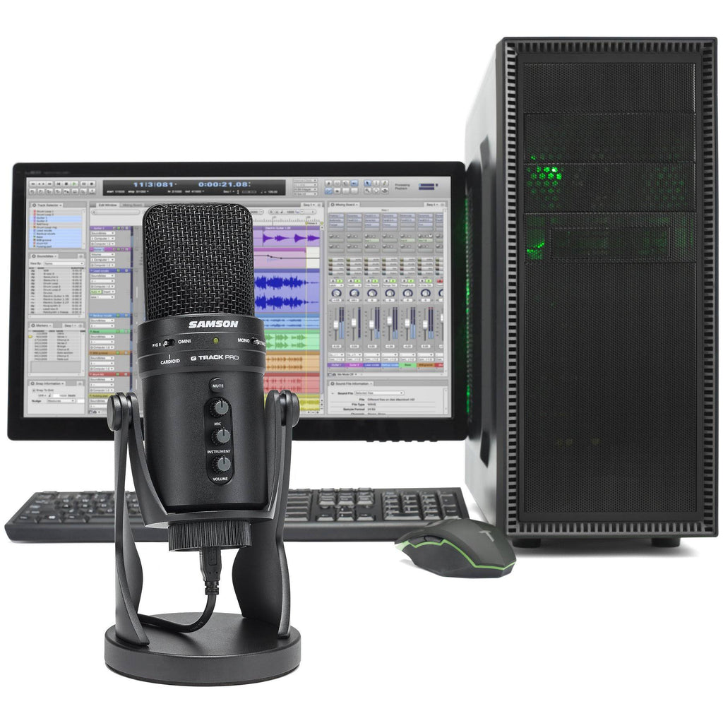 Studio USB Podcast Microphone with Headphones M369