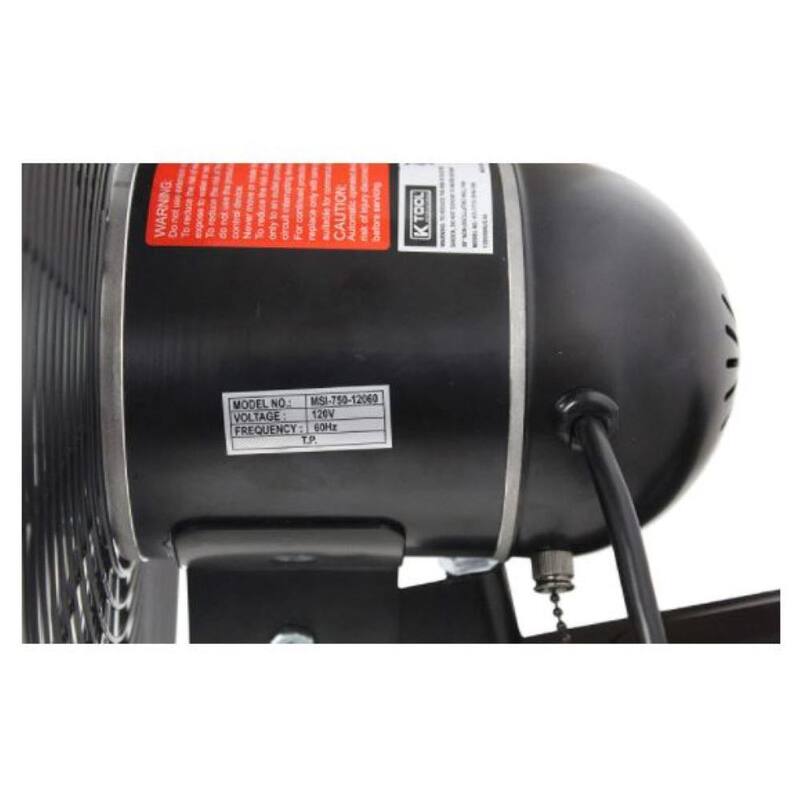 30 in. Oscillating Wall Mount Industrial Fan A2336