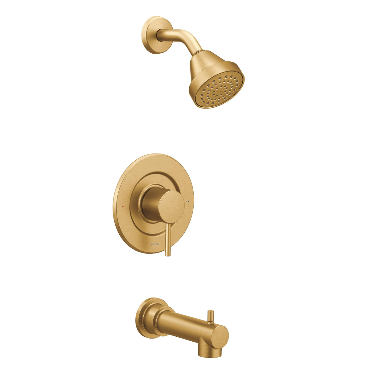 Brushed Gold Tub/Shower H762