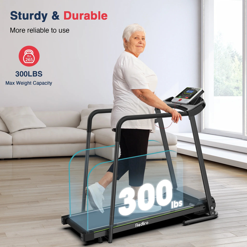 Folding Treadmill Walking Machine 2.25HP 300lbs T87601