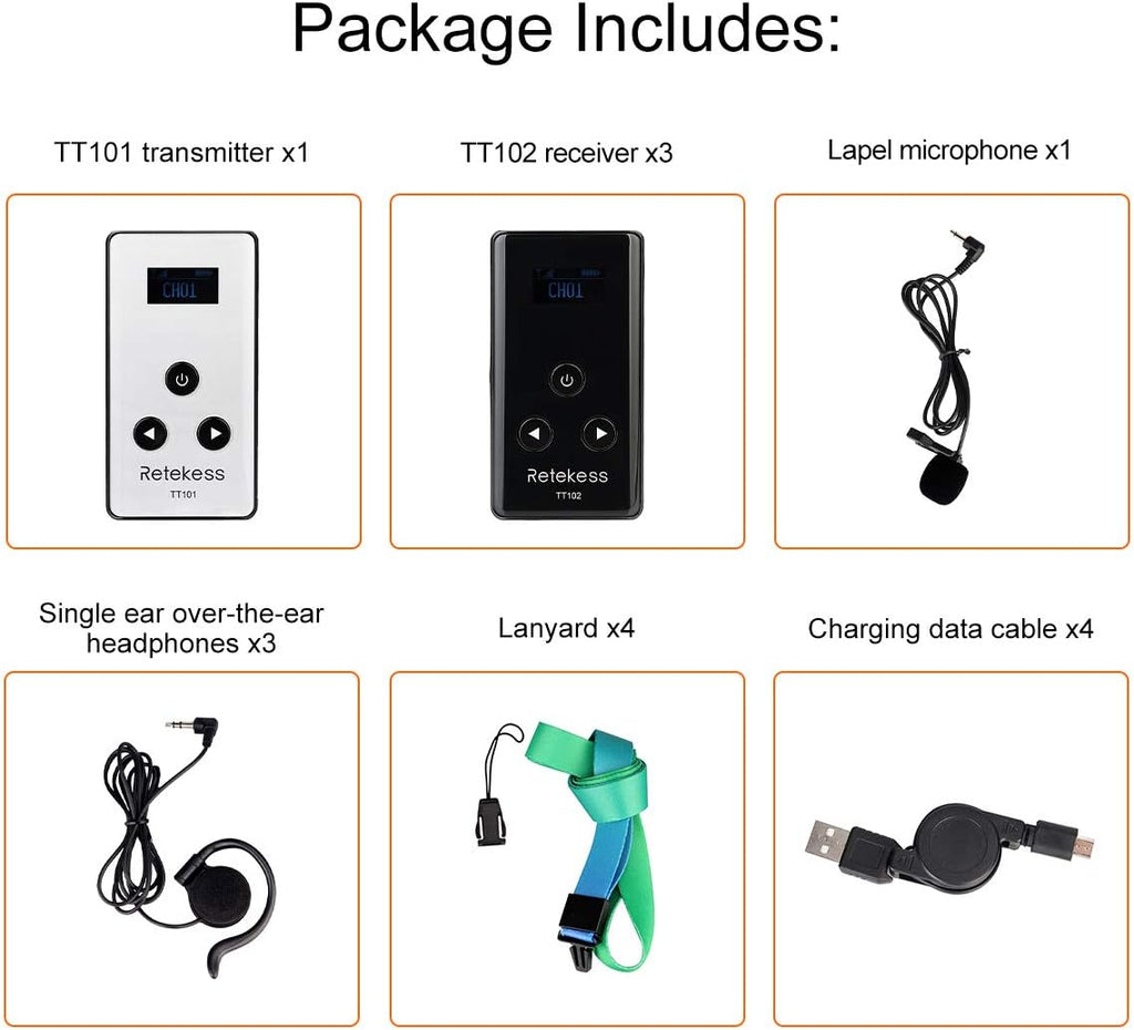 256ft Transmission Wireless Tour Guide System P760