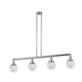 Brushed Satin Nickel 4 Light Island Light V8511