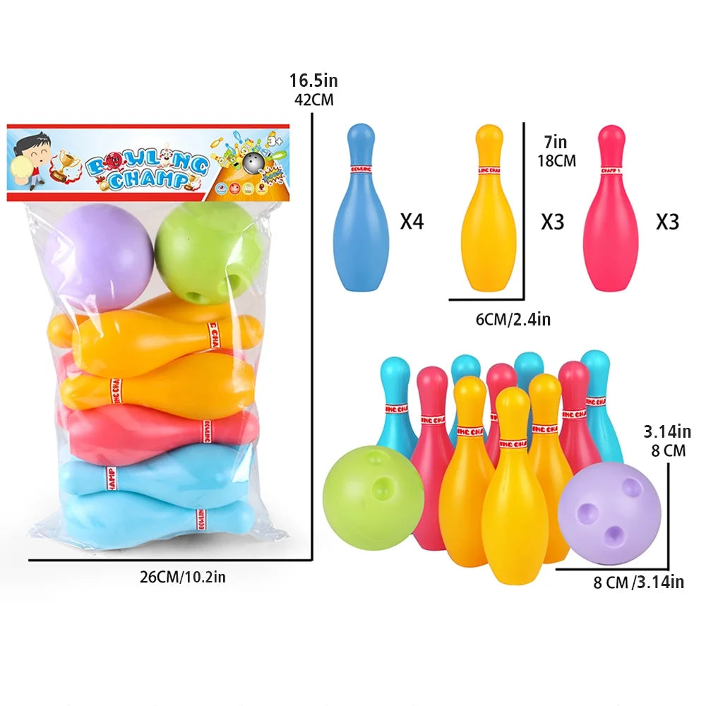 Children'S Bowling Set Indoor And Outdoor Z2898