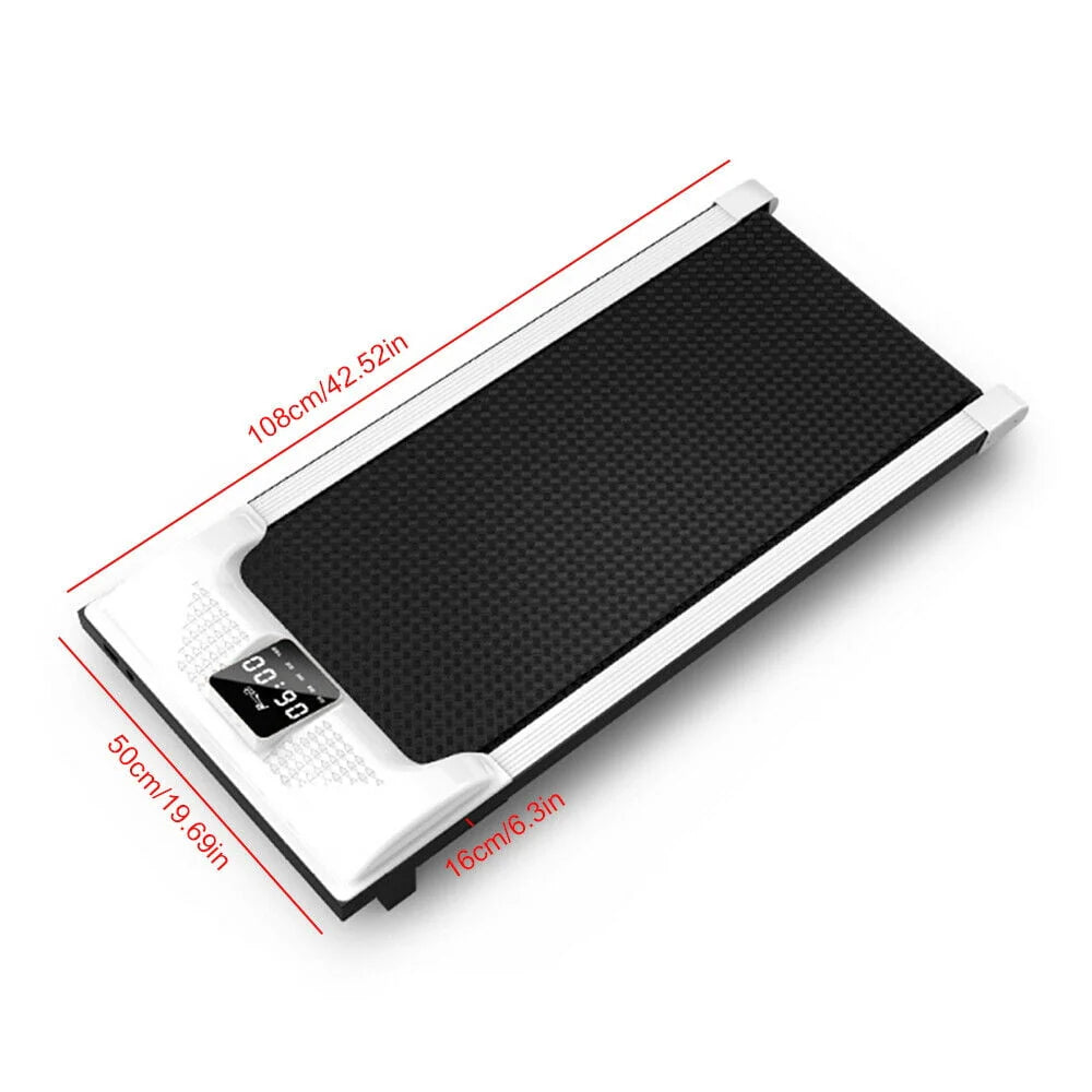 Electric Treadmill Portable Under-Desk Walking Pad 1-6KM/H A133856