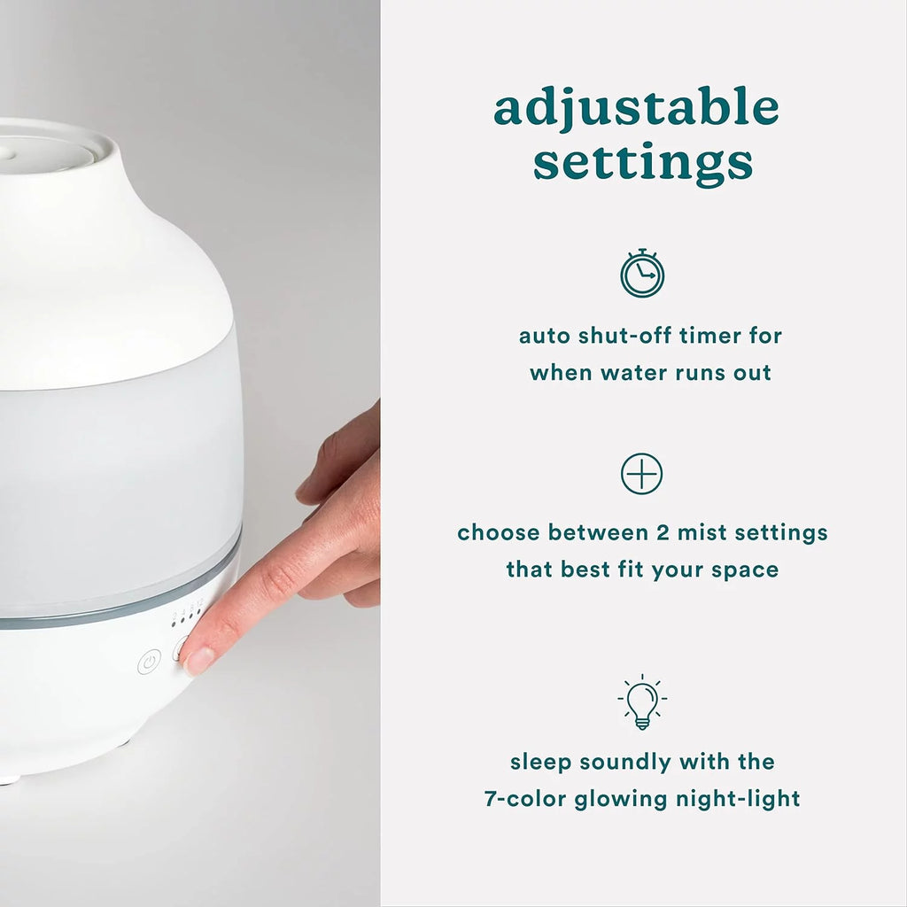 Cool Mist Ultrasonic Humidifier with Essential Oil Tray C95390
