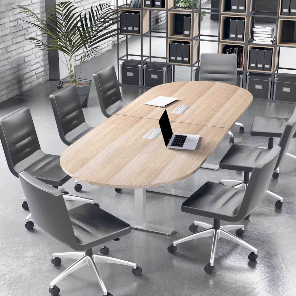 10 Person Conference Room Table with Power Modules Z4331