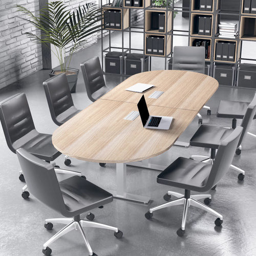 10 Person Conference Room Table with Power Modules Z4331