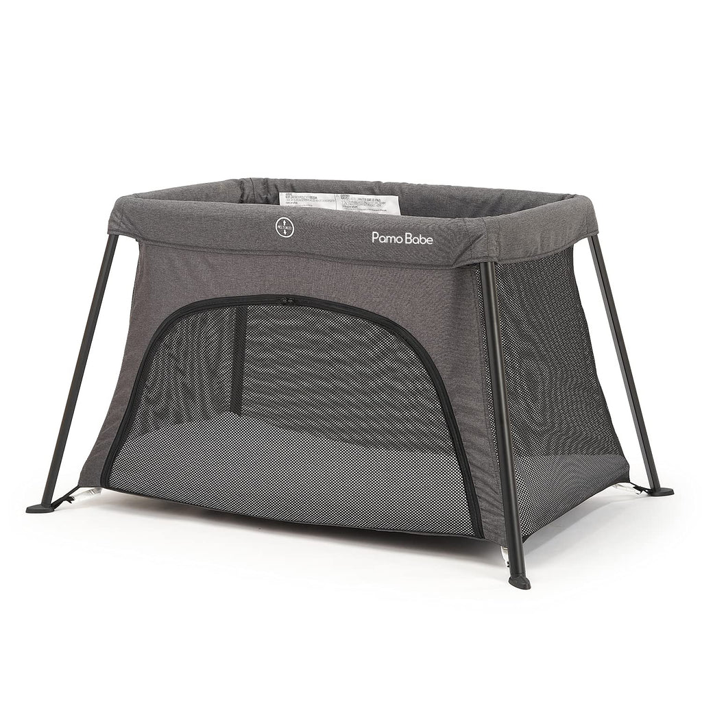 Lightweight Foldable Travel Crib with Carry Bag (Grey) K670315