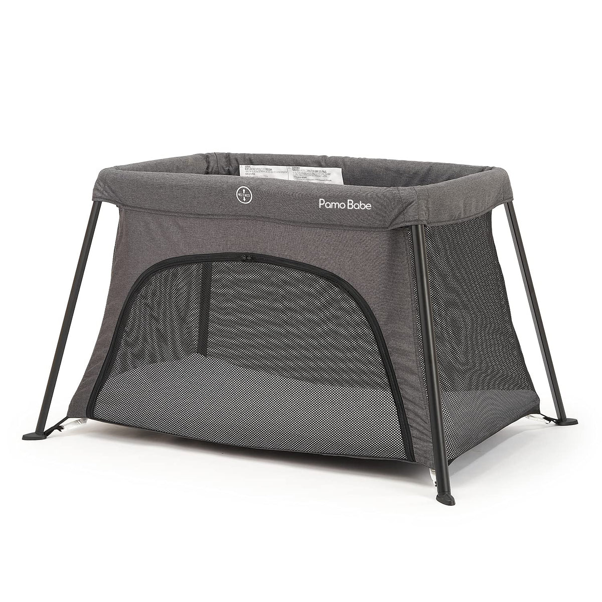 Lightweight Foldable Travel Crib with Carry Bag (Grey) K670315